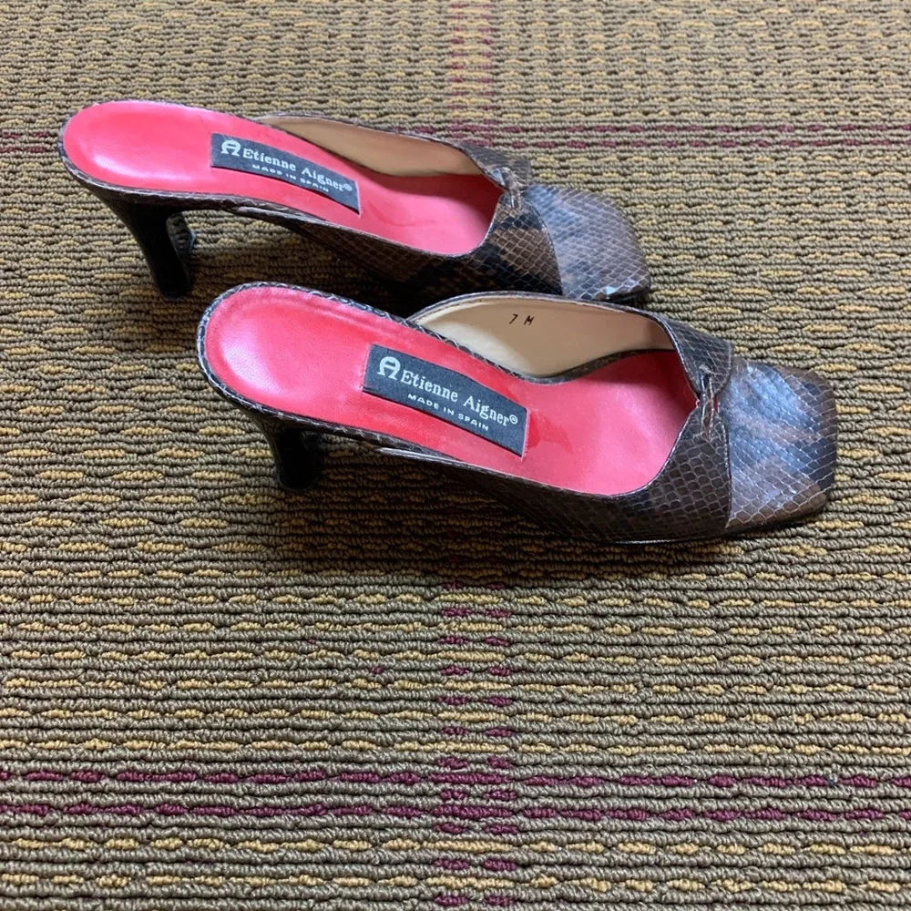 Etienne Aigner - Reptile Textured - Excellent Condition - Picture 2 of 2